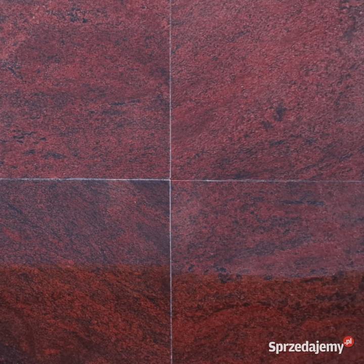 Płytki granit Multicolour Red polerowany Płytki elewacyjne Gdynia