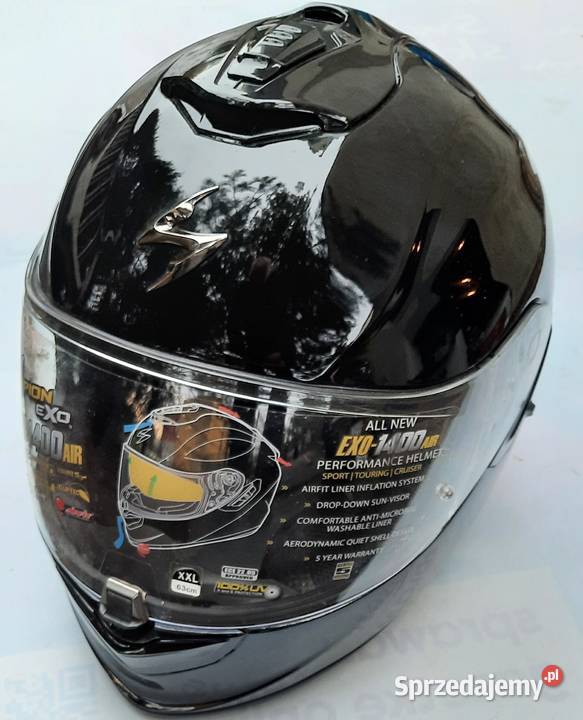 XXL 6364 KASK MOTOCYKLOWY SCORPION EXO1400 AIR Szczerbice