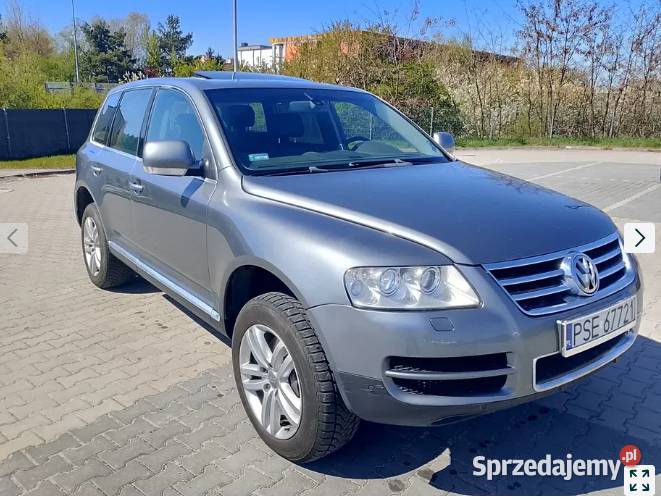VW Touareg 50 V10 TDI ładny zadbany zamienię Touareg Śrem