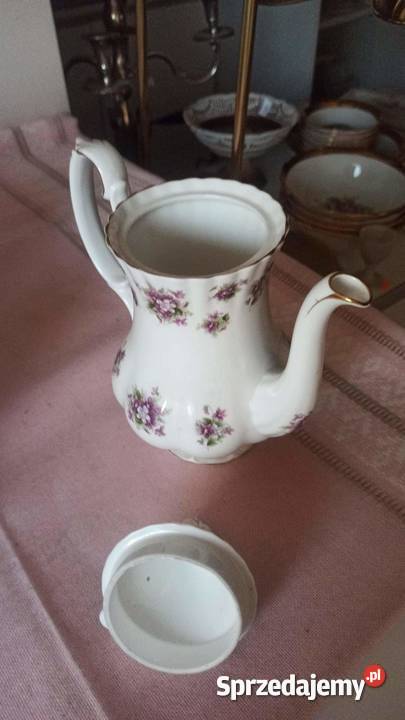 Filiżanka bez spodka Royal Albert Sweet Violets Porcelana i szkło pomorskie Gdańsk