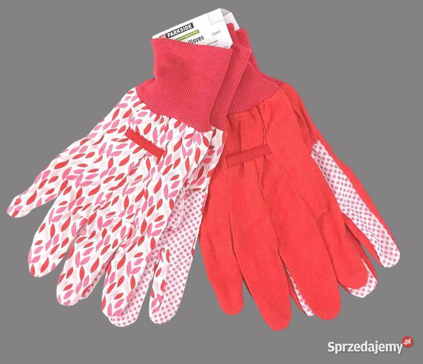 PARKSIDE Rękawice ogrodowe kolorowe dwa wzory Chrzanów
