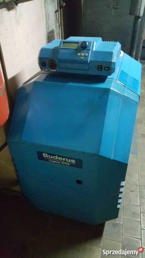 Piec BUDERUS G115 ze sterownikiem ECOMATIC 2000 Tomaszów Mazowiecki sprzedam