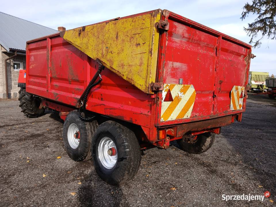 Przyczepa wywrotka 10 ton tandem lubelskie Ryki