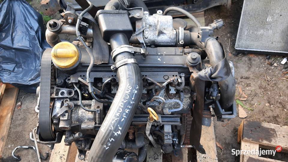 silnik kompletny K9K722 K9K 722 Nissan Micra k12 dolnośląskie Dębno