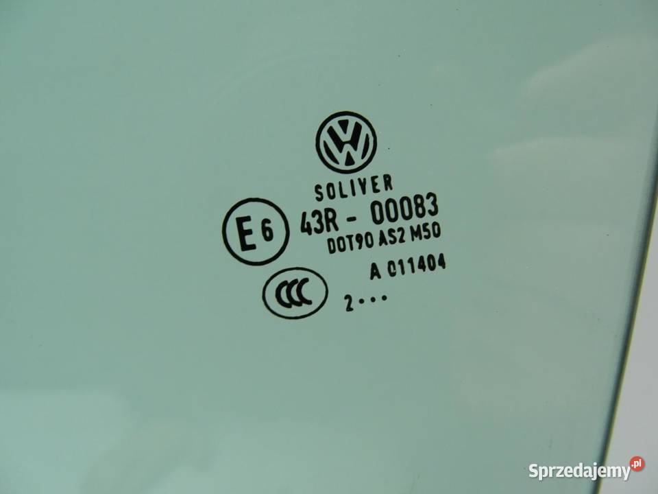SZYBA DRZWI LEWA LEWY PRZÓD PRZEDNIA VW PASSAT Drzwi