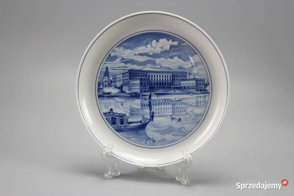 ARTexpert Miśnia meissen talerz dekoracyjny 1977 Dobrzany