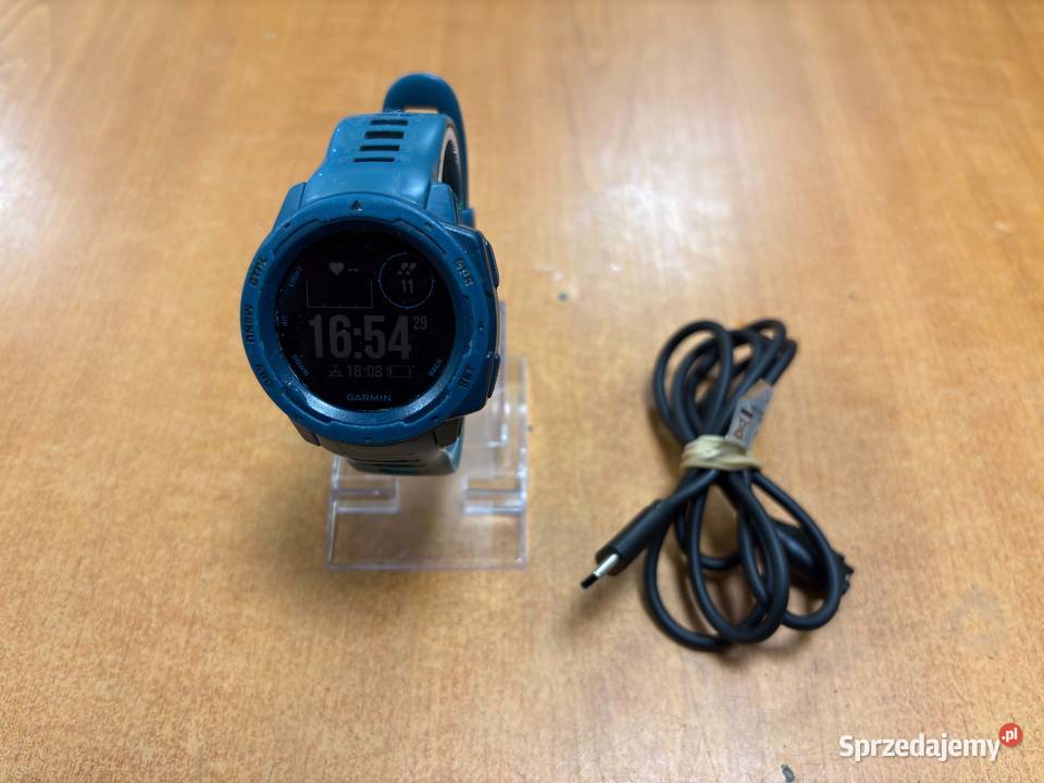 Smartwatch Garmin Instinct Lakeside Blue Kabel Elbląg