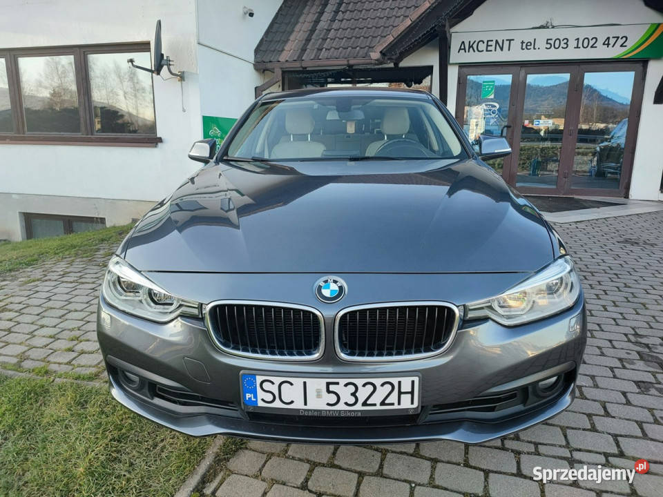BMW 318 oryginał lakier automat serwis F30F31 światła do jazdy dziennej Ustroń