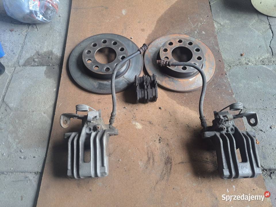 Audi a4 b6 tarcze hamulcowe zaciski klocki Krasnystaw