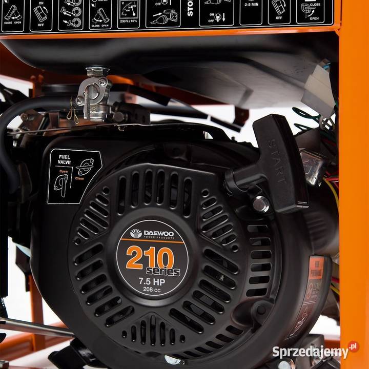 DAEWOO GDA 3500 AGREGAT GENERATOR PRĄDOTWÓRCZY Opalenica sprzedam