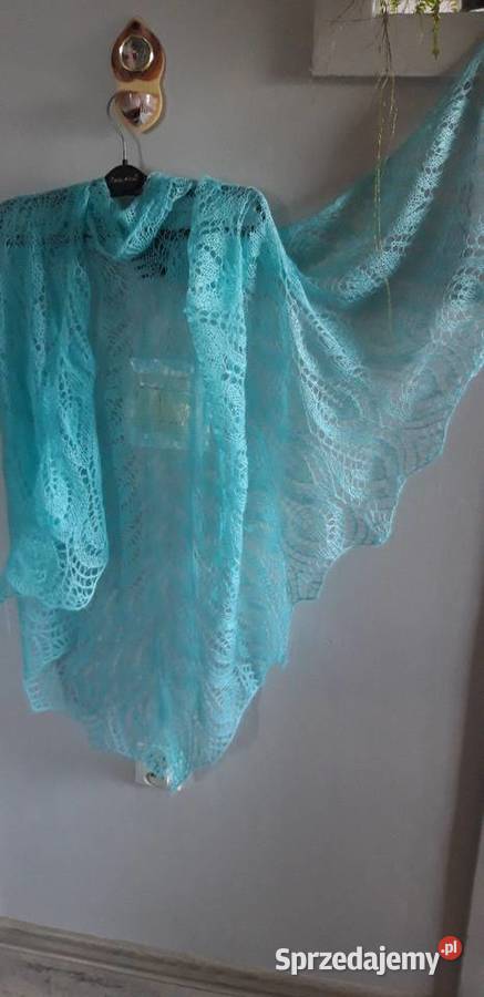 Szal robiony wzorem Gaill Dla kobiet Zamość