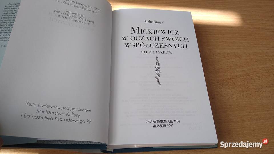 Mickiewicz w oczach swoich współczesnych Stefan pomorskie Gdańsk