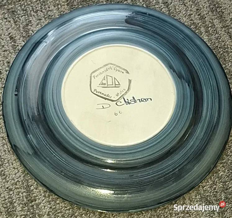 Talerz artystyczny Porthmadog Walia D Chisholm śląskie Jaworzno
