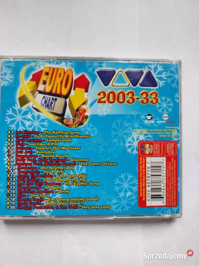 viva 2003 składanka muzyczna dance pop disco CD Kielce sprzedam