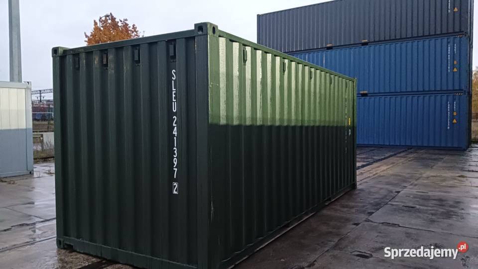Sprzedam kontener morski 6 metrowy 20 DV ONE WAY pomorskie Lniska