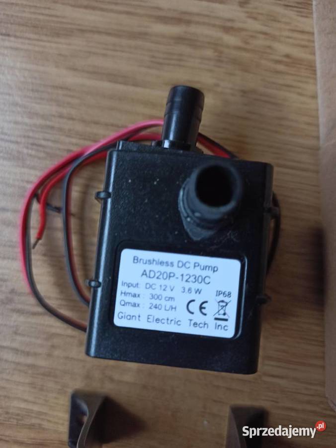 Ultra cicha bezszczotkowa pompa wody 12V 240LH