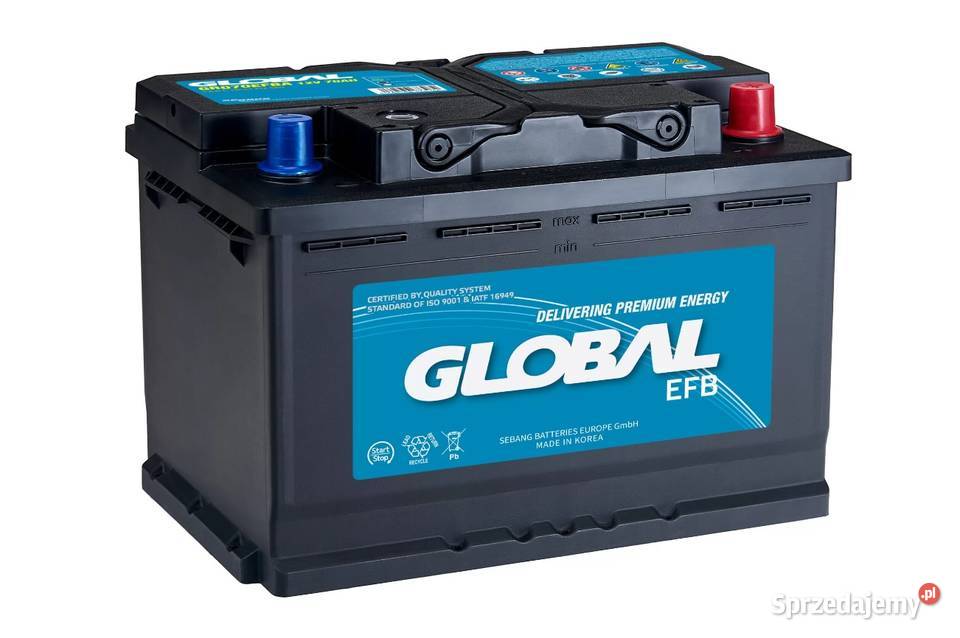 Akumulator Global EFB STARTSTOP 70Ah 680A