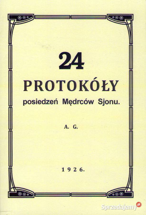 24 Protokóły posiedzeń Mędrców Sjonu Rok wydania 1999 Książki naukowe i popularnonaukowe kujawsko-pomorskie Włocławek