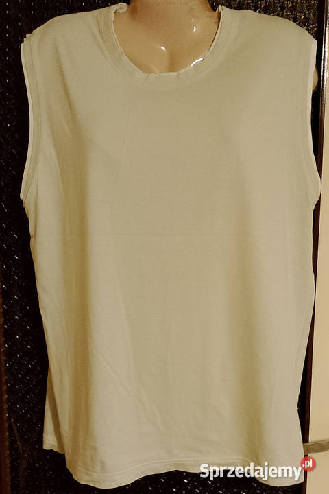 koszulka bluzka Tshirt męska bez rękawa Suwałki