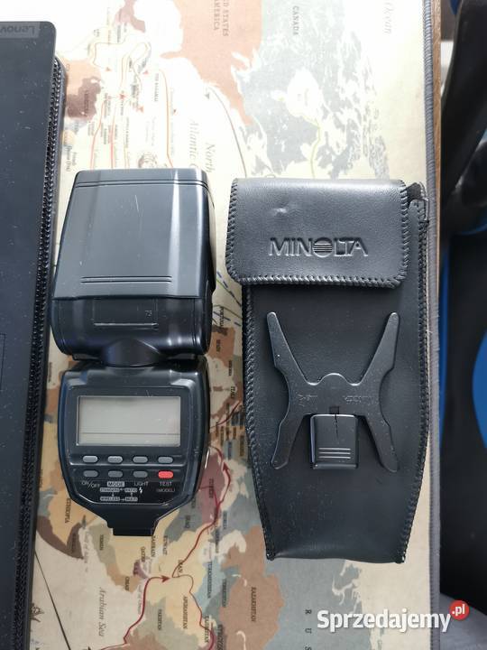 Lampa błyskowa Minolta 5400HS łódzkie Pabianice sprzedam