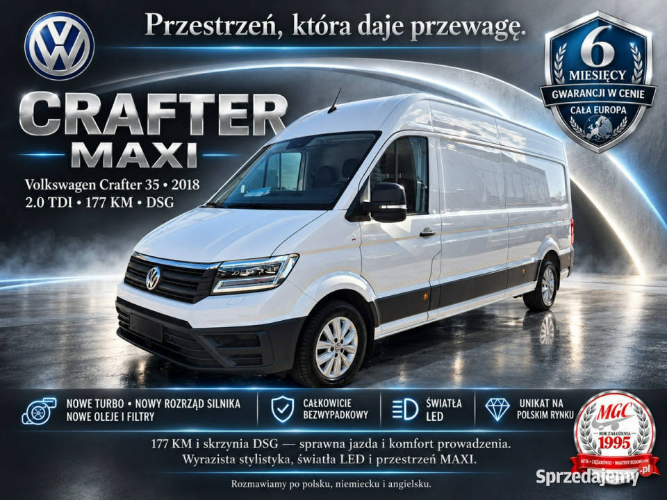 Volkswagen Crafter Volkswagen Crafter 35 20 TDi