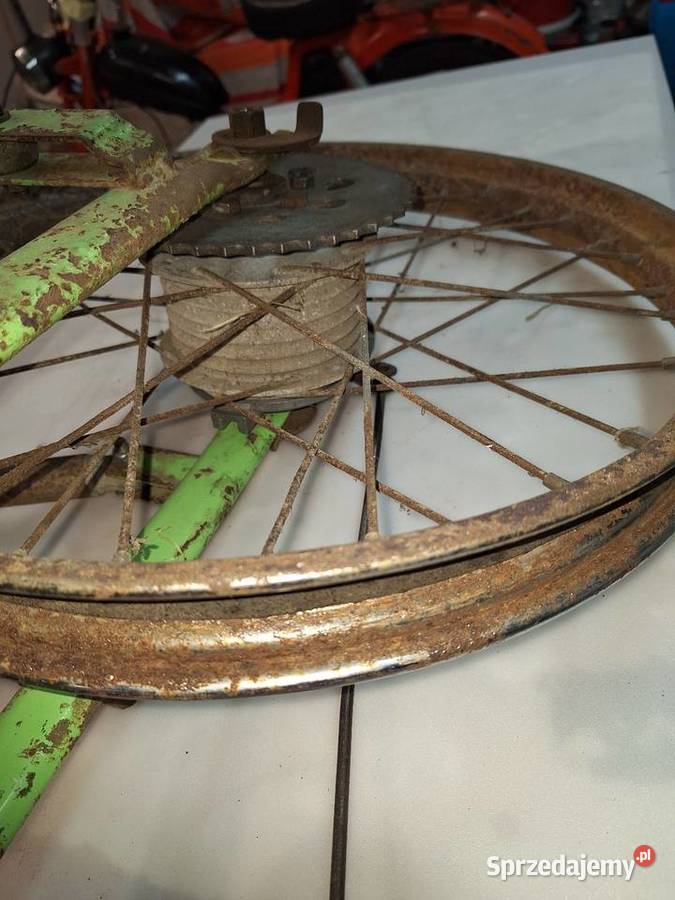 Koło tył wachacz amortyzatory Romet 50t1 2375 Strzyżów