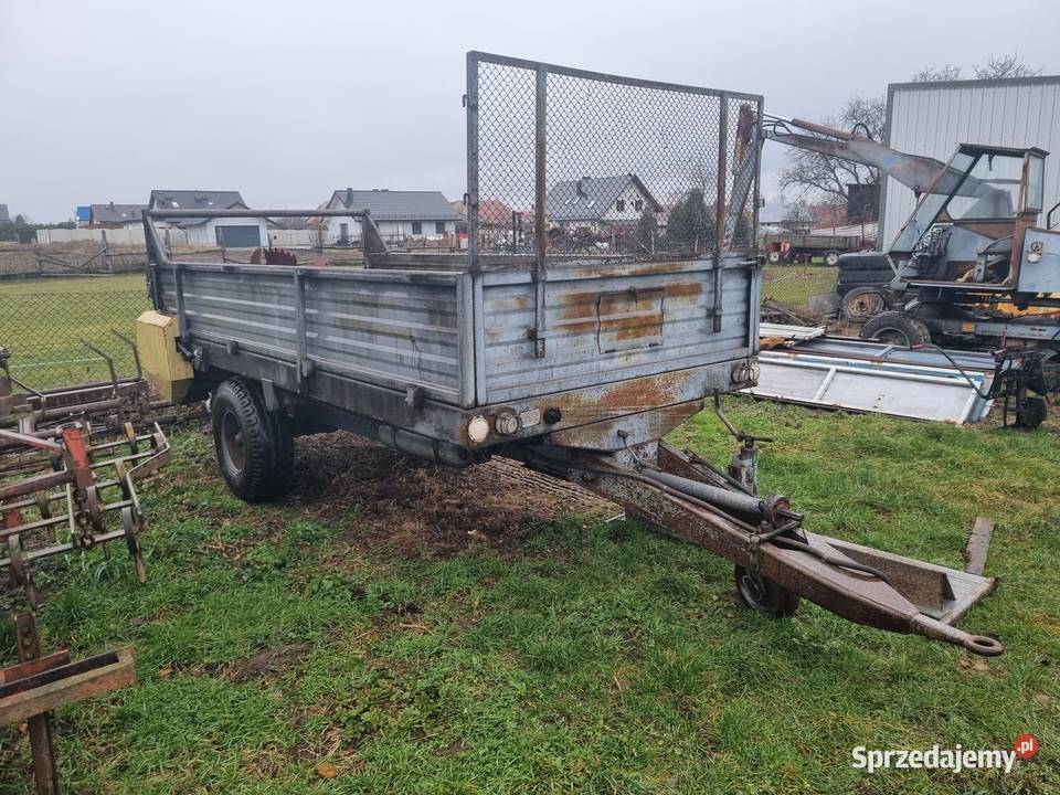 Rozrzutnik obornika 1osiowy nieuszkodzony Grodków