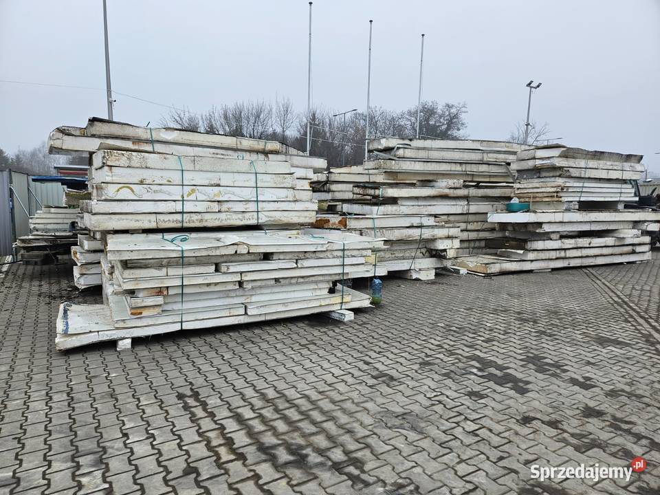 Płyty warstwowe ścienne i dachowe z rozbiórki Izolacje Warszawa sprzedam