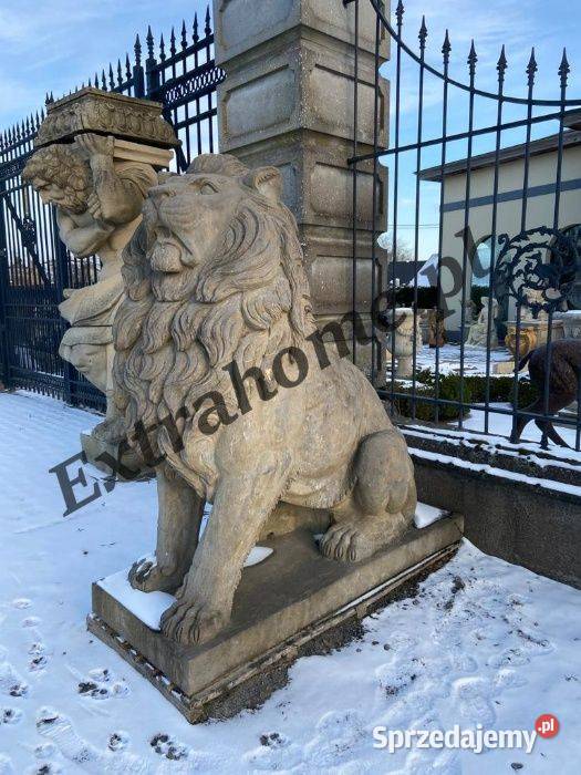 Lew pałacowy H220 figura z Kamienia zachodniopomorskie Szczecin
