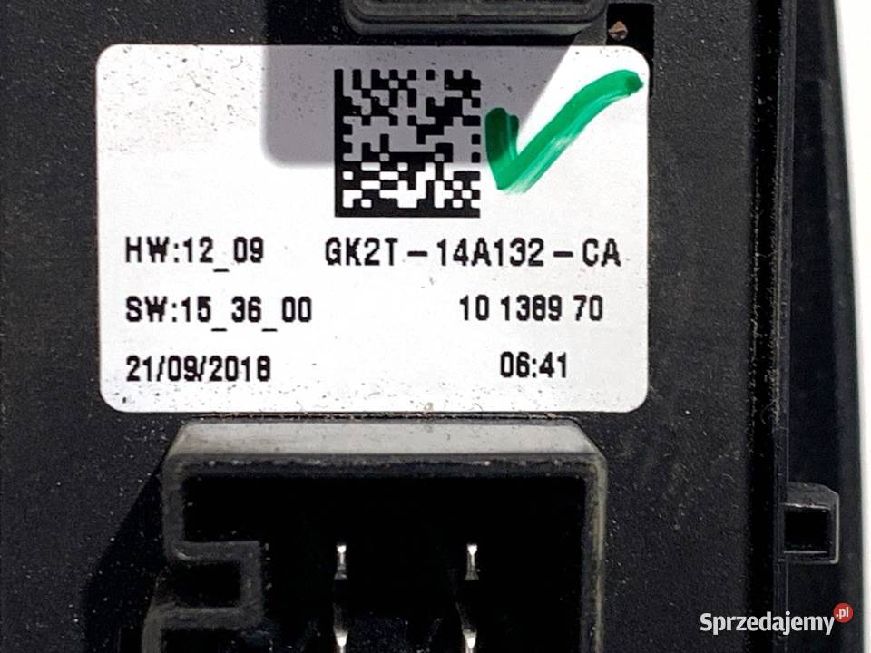 PRZEŁĄCZNIK SZYB FORD TRANSIT VI GK2T14A132CA