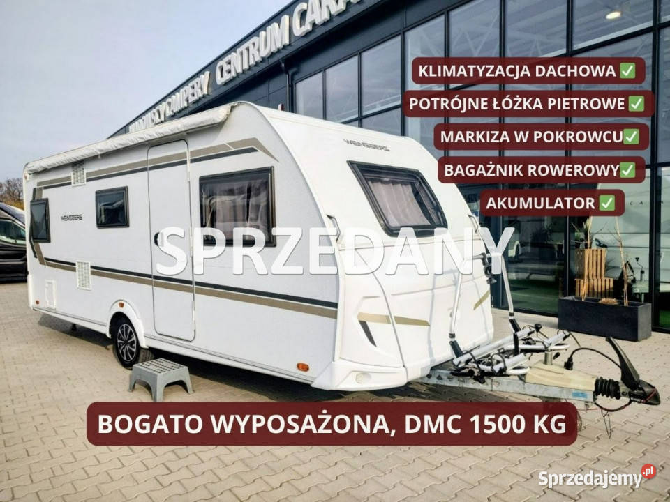 przyczepy kempingowe Weinsberg CaraOne 550 QDK małopolskie Gaj