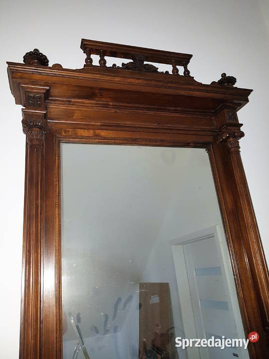 Piękne antyczne lustro przywiezione z Hiszpanii mazowieckie Somianka
