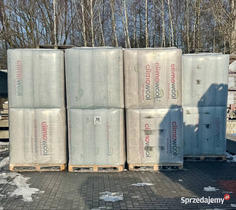 Wełna mineralna mata Climowool DF035 lambda 0035 Wełna Oleśnica sprzedam