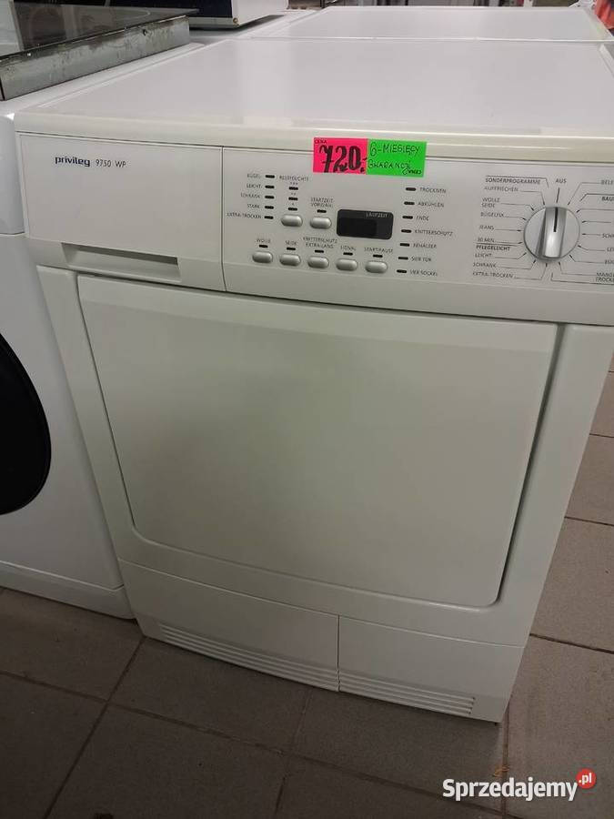 SUSZARKA KONDENSACYJNA Z POMPĄ CIEPŁA PRIVILEG dolnośląskie Wrocław