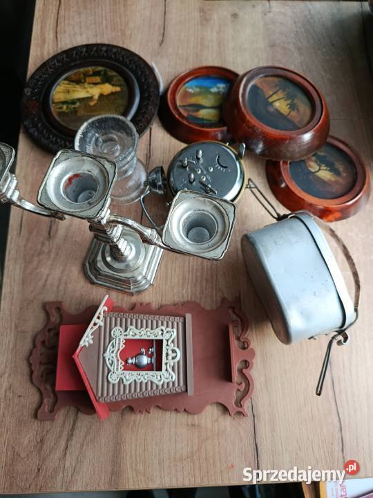 Drugi zestaw różności ramki świecznik zegarek 1 Choszczno