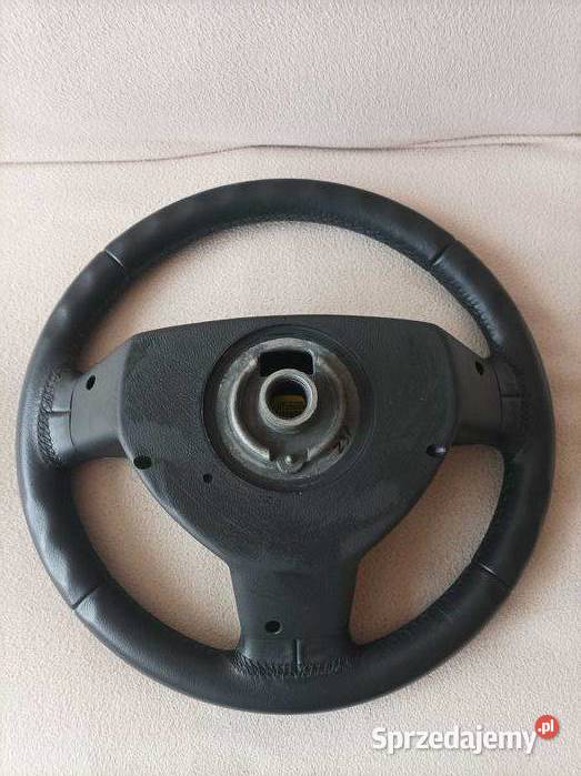 Skórzana kierownica wielofunkcyjna opel Vectra C