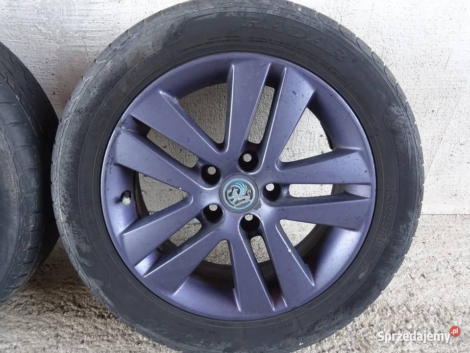 Alufelgi do Opel Zafira A B Astra G H VECTRA B C Samochodowe łódzkie Parcice sprzedam