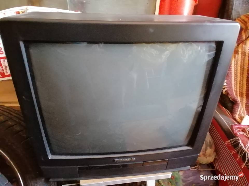 Tv kineskopowy 21 firmy Panasonic z pilotem Stan Elektronika Kraków sprzedam