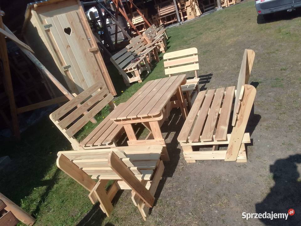 Wyroby drewniane Budy Huśtawki Wychodki drewno Maldanin sprzedam