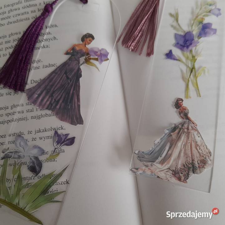 Zakładka do KsiążkiRomantyczna 2 sztuki Hand pomorskie Rotmanka