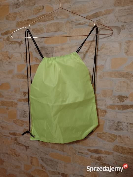 Neonowy plecak Worek z Londynu Top Vintage Dla kobiet Kraków