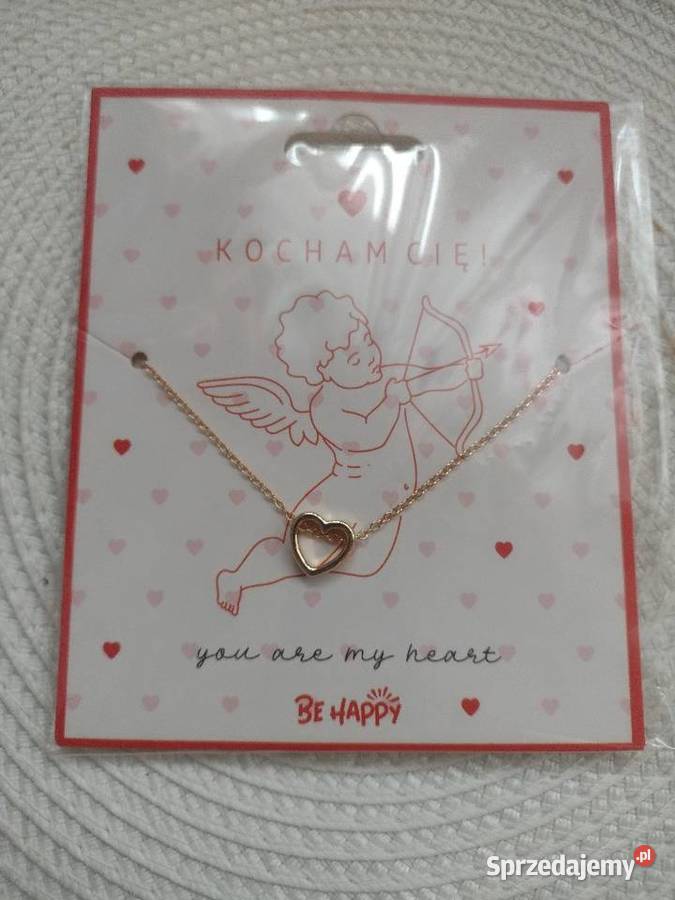 Łańcuszek z zawieszką serce Love Nowy małopolskie Kraków