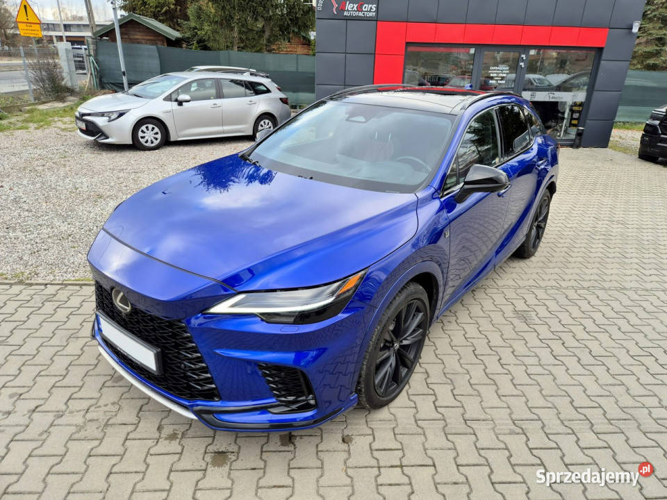 Lexus RX Rx 500h F Sport Fv 23 V 2022 Rok produkcji 2023 Konstancin-Jeziorna
