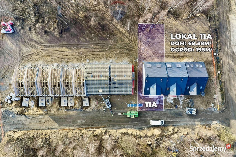 Nowoczesny dom z ogródkiem w otulinie lasu Gniewomirowice