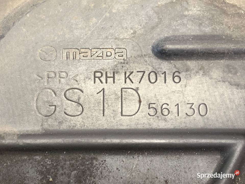 NADKOLE PRAWY PRZÓD MAZDA 6 GH GS1D56130 Motoryzacja