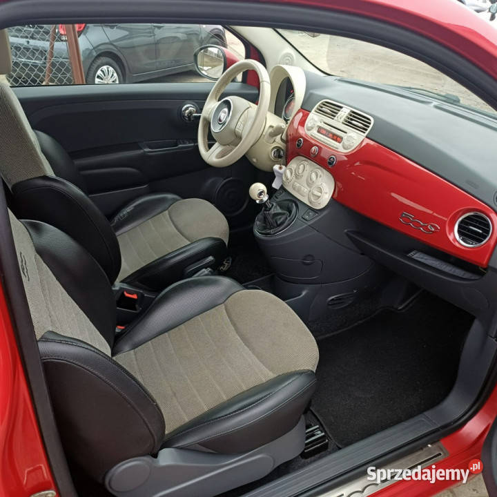 Fiat 500 500C 09 85 Parktronic I 2007 wielkopolskie