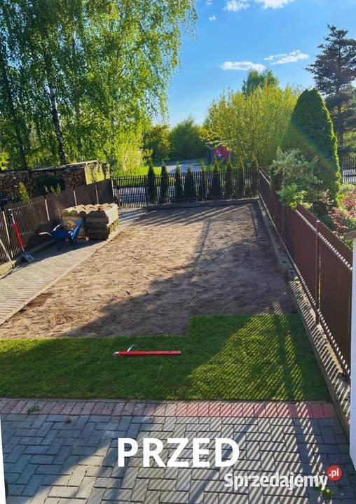 Trawniki w rolce Trawa rolowana Najlepsza śląskie Częstochowa