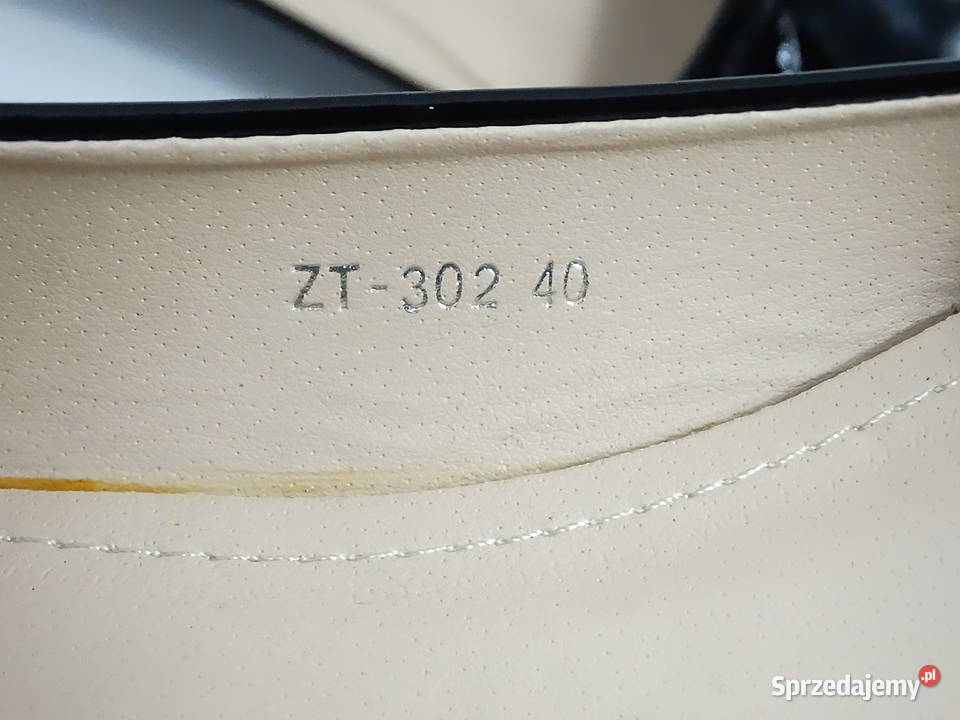 NOWE Lakierowane Balerinki LDAY Rozmiar 40 sprzedam