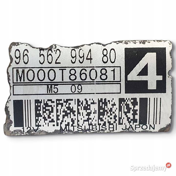 ROZRUSZNIK Citroen C5 III 20 16V M000T86081 Chełm sprzedam