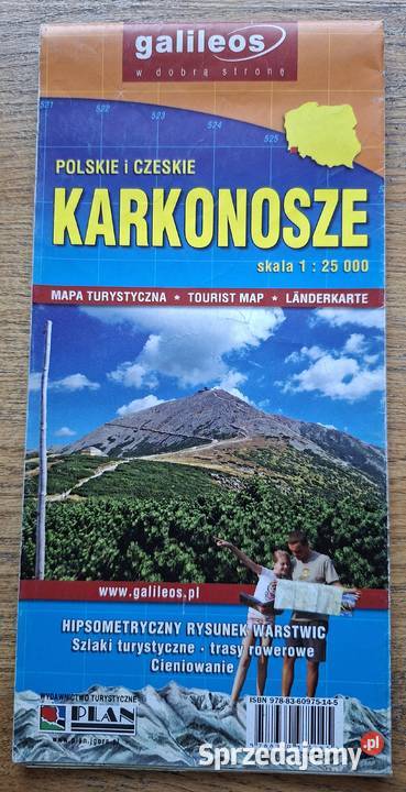 Polskie i Czeskie Karkonosze 125 000 galileos Kraków sprzedam